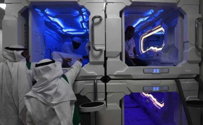 saudi arabia tests japan inspired nap pods for hajj