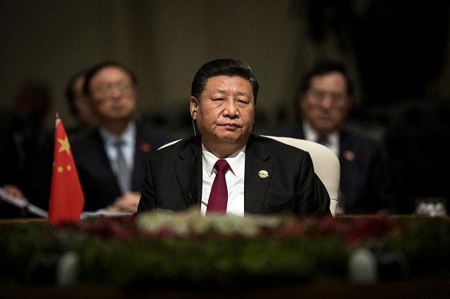 china 039 s president xi jinping looks on during the brics summit in johannesburg south africa july 26 2018 photo reuters