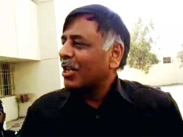 former ssp malir rao anwar photo file photo