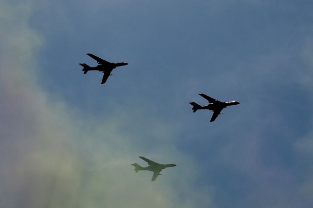 the pentagon 039 s report said china 039 s air force was developing capabilities to hit targets as far from the mainland as possible photo afp