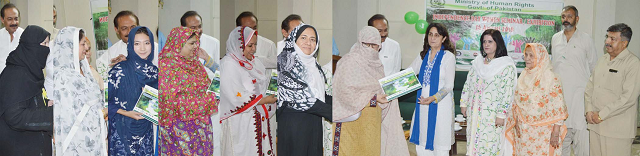 caretaker federal minister roshan khursheed bharucha distributes certificates among women participants photo express caretaker federal minister roshan khursheed bharucha distributes certificates among women participants photo express