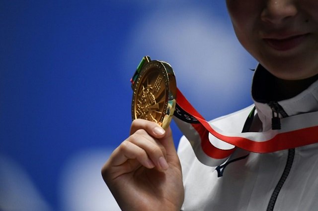 swimmer rikako ikee won two gold medals for japan photo afp