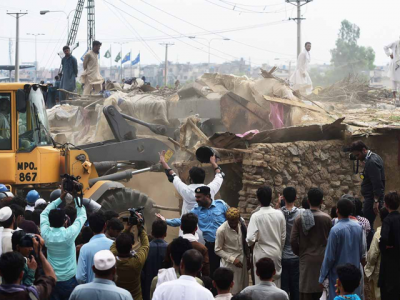 near bari imam cda drive against illegal construction runs into stiff resistance near bari imam cda drive against illegal construction runs into stiff resistance