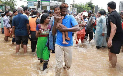 more than a million people in india flood relief camps more than a million people in india flood relief camps