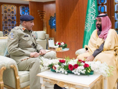 army chief meets saudi crown prince to discuss regional security