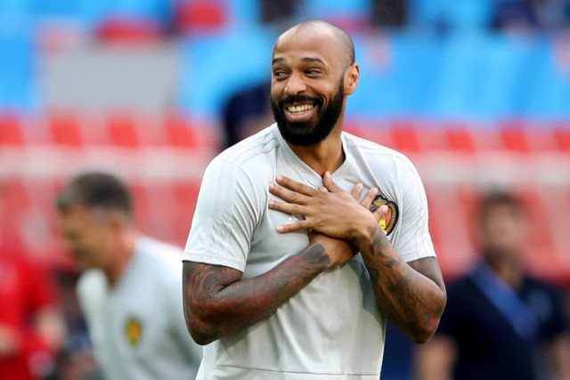 former arsenal forward had been playing the role of an assistant coach for the belgian national team photo reuters former arsenal forward had been playing the role of an assistant coach for the belgian national team photo reuters