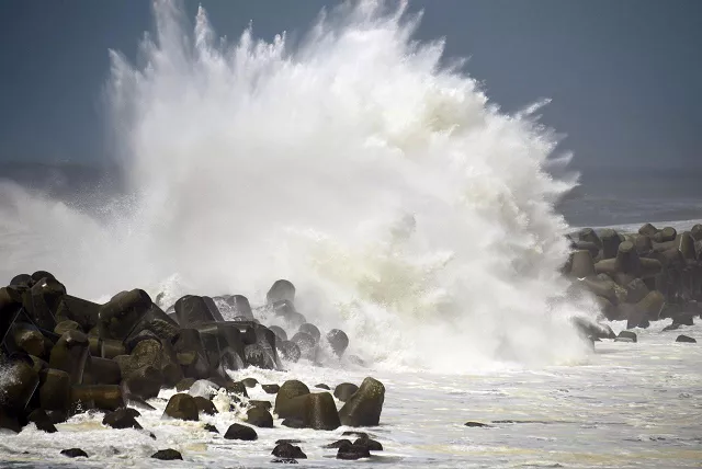 high waves triggered by typhoon cimaron crash against the coast of aki kochi prefecture western japan in this photo taken by kyodo august 23 2018 photo reuters high waves triggered by typhoon cimaron crash against the coast of aki kochi prefecture western japan in this photo taken by kyodo august 23 2018 photo reuters