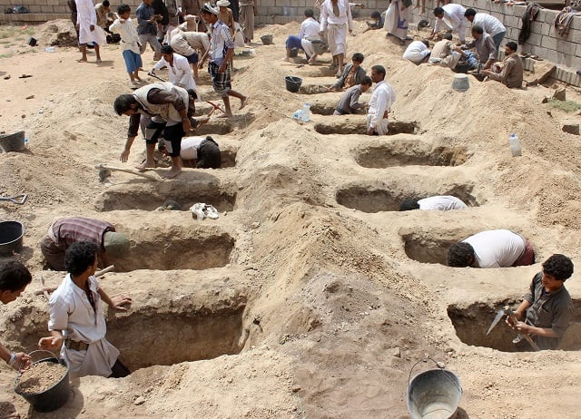 four children have also been killed in a separate air strike in al durayhimi district photo afp file