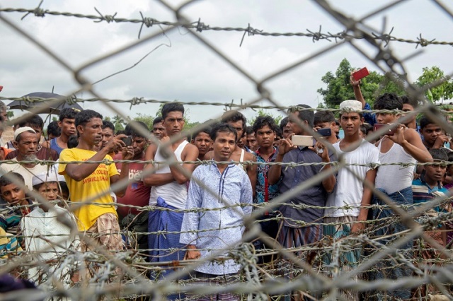 aid agencies fear it will be years before they are allowed to return to rakhine state photo afp