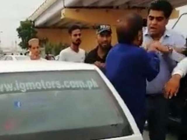 development comes in the wake of video going viral showing shah hitting a man in karachi photo express