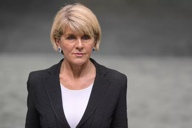 australian foreign minister julie bishop arrives in the house of representatives at the parliament house in canberra australia august 23 2018 photo reuetrs australian foreign minister julie bishop arrives in the house of representatives at the parliament house in canberra australia august 23 2018 photo reuetrs