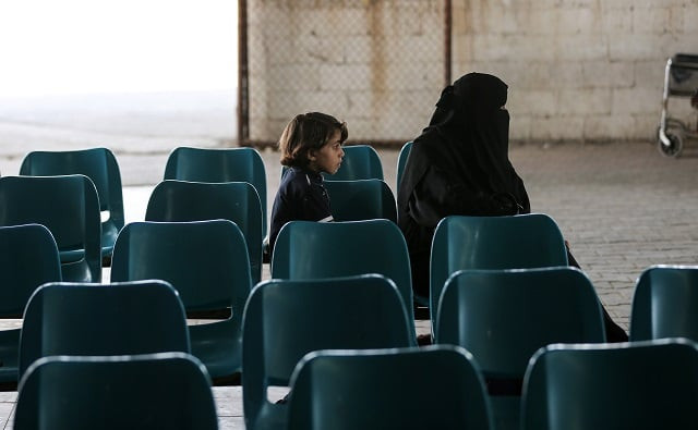 palestinians wait at the erez crossing with israel near beit hanun in the northern gaza strip on august 27 2018 photo afp palestinians wait at the erez crossing with israel near beit hanun in the northern gaza strip on august 27 2018 photo afp