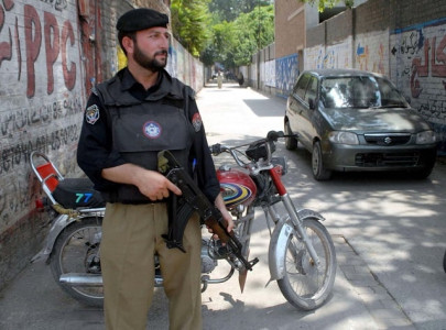 police guard of pti mpa injured in peshawar attack police guard of pti mpa injured in peshawar attack