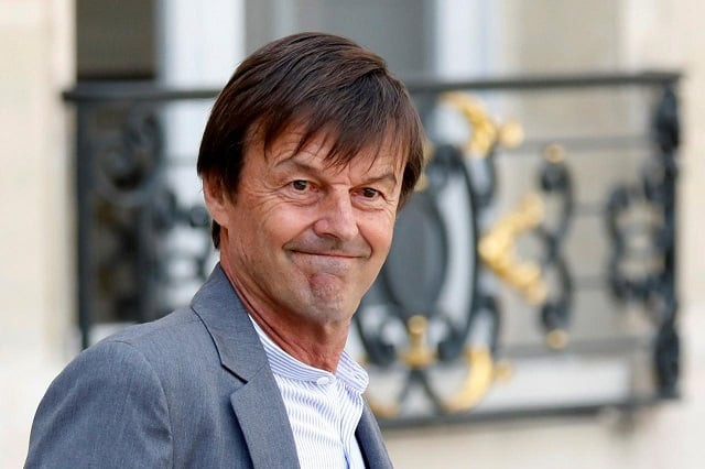 nicolas hulot french minister for the ecological and inclusive transition leaves after the first cabinet meeting after the summer break at the elysee palace photo reuters nicolas hulot french minister for the ecological and inclusive transition leaves after the first cabinet meeting after the summer break at the elysee palace photo reuters