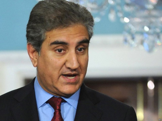 foreign minister shah mehmood qureshi photo file