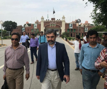 indian delegation arrives for talks on water issues