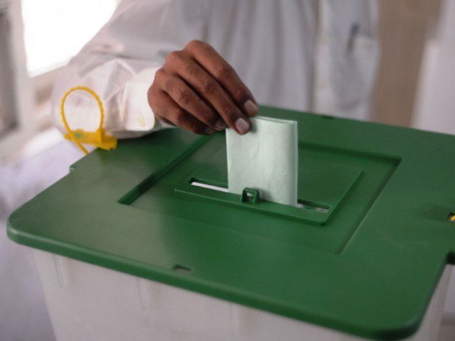 pti calls for by polls in karachi photo file