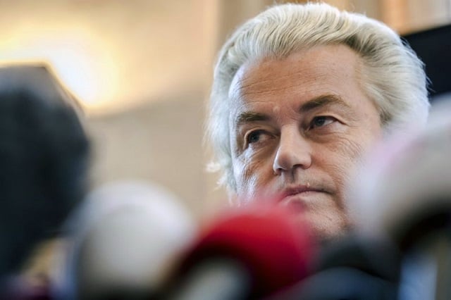 dutch prime minister says he does not endorse wilder s contest but that he will defend the right to hold it photo afp