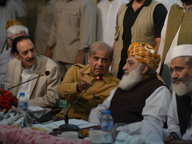 pml n wants all opposition parties to unite and form one big front photo afp
