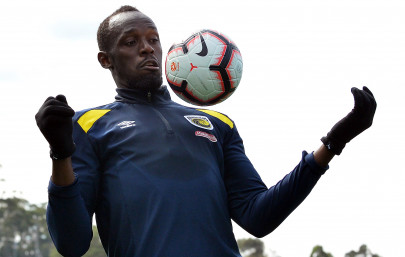 bolt nervous but ready for football debut
