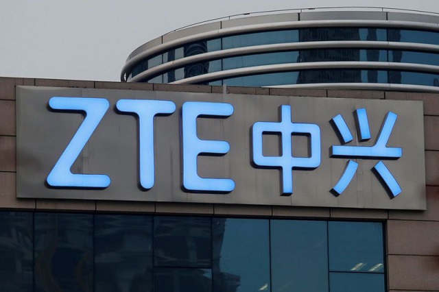 the company name of zte is seen outside the zte r amp d building in shenzhen china april 27 2016 photo reuters