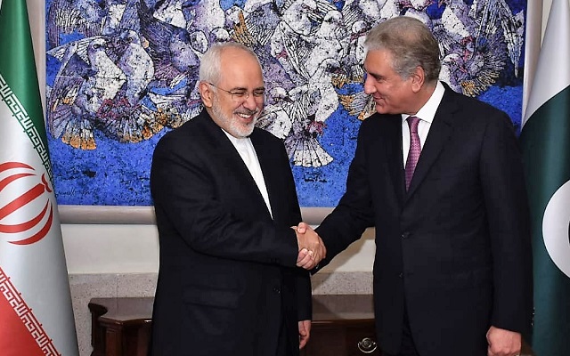 iranian foreign minister javad zarif met pakistan 039 s foreign minister shah mehmood qureshi on august 31 2018 during a two day visit to the country photo file