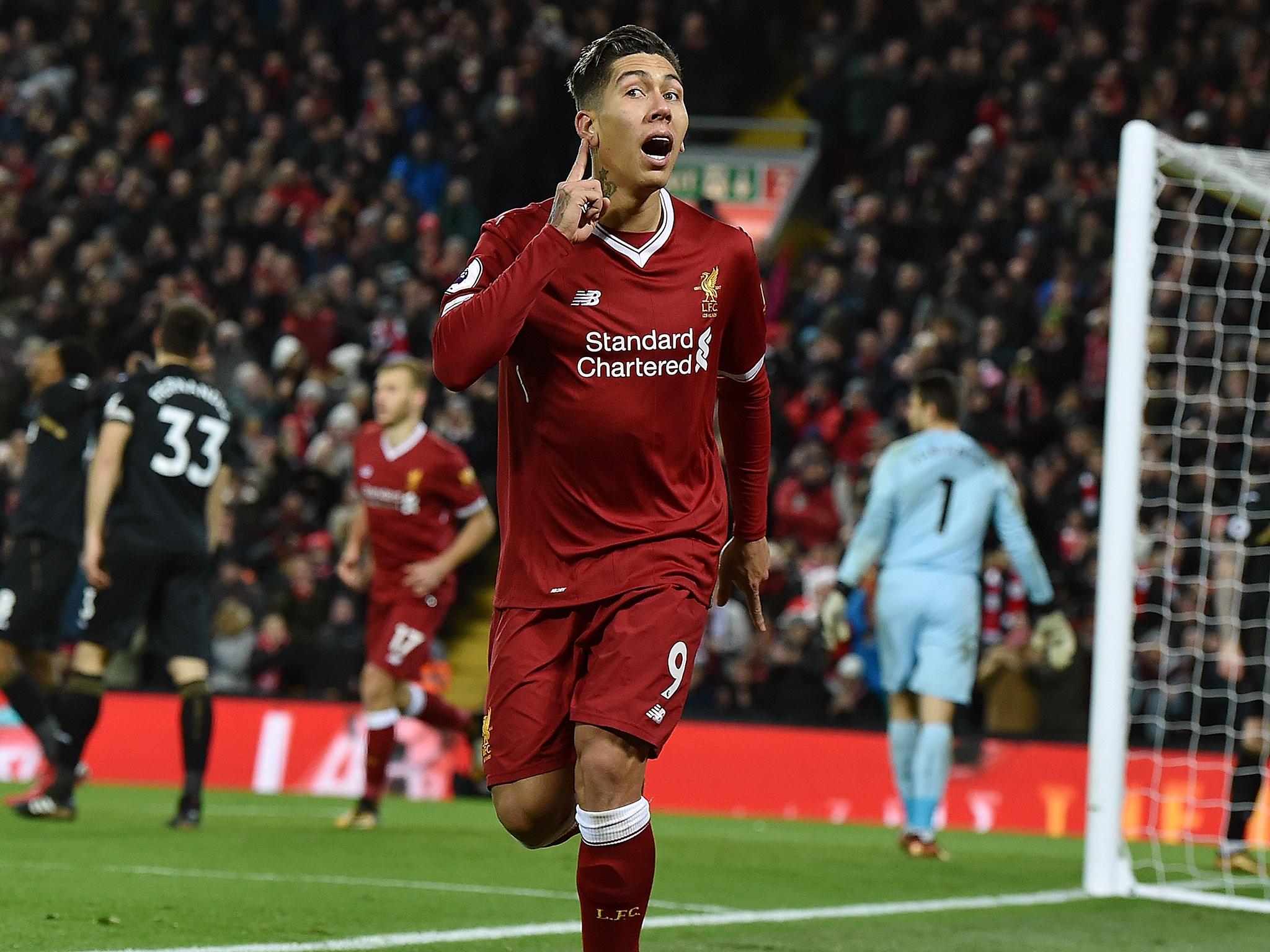 determined to score despite scoring 27 times for last season firmino is still looking for his first goal of the new campaign photo afp