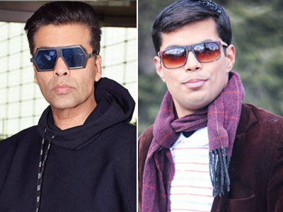 karan johar left speechless by pakistani lookalike karan johar left speechless by pakistani lookalike