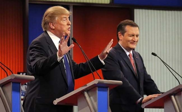 us president donald trump and republican senator from texas ted cruz photo reuters