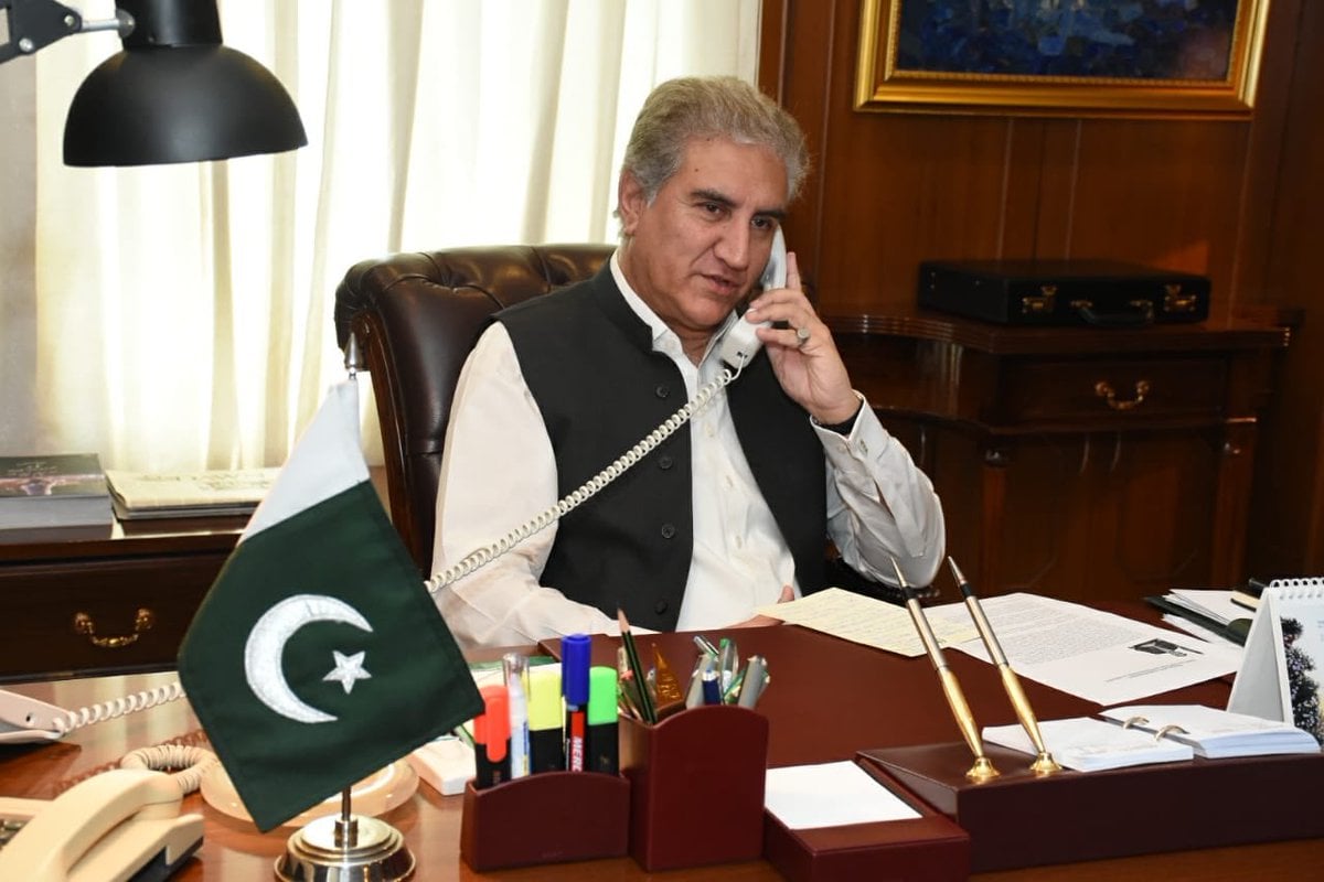 foreign minister shah mehmood qureshi photo fo