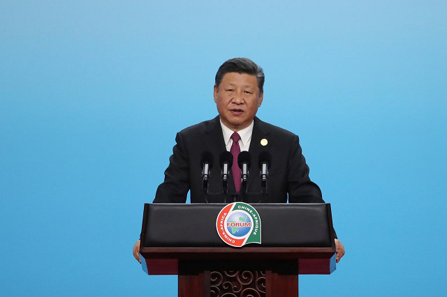 chinese president xi jinping speaks during the high level dialogue between chinese and african leaders and business and industry representatives at the sixth china africa entrepreneur conference at the beijing national convention center in beijing china september 3 2018 photo reuters chinese president xi jinping speaks during the high level dialogue between chinese and african leaders and business and industry representatives at the sixth china africa entrepreneur conference at the beijing national convention center in beijing china september 3 2018 photo reuters