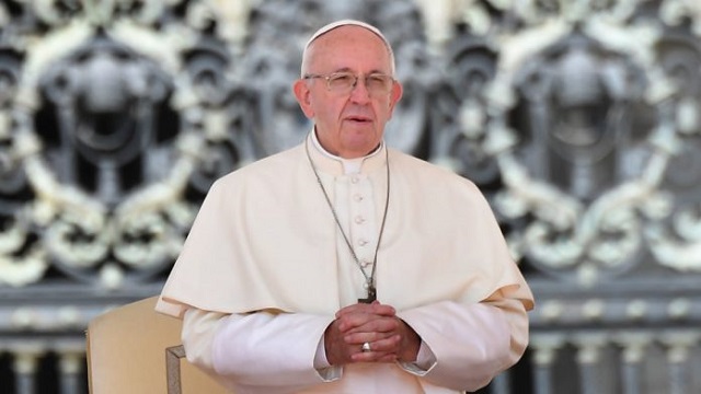 under attack pope calls for silence and prayer