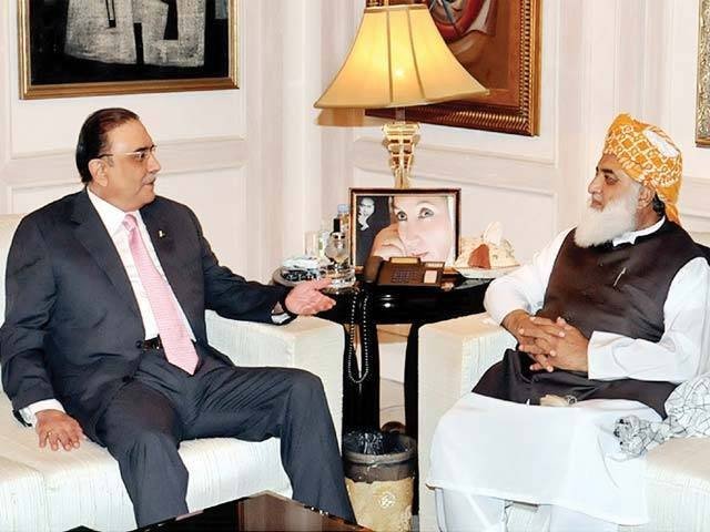 presidential race jui f chief fails to win over zardari