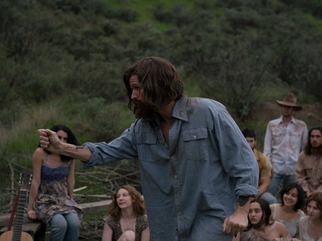 matt smith as charles manson in charlie says photo capital pictures