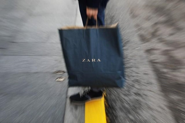 a mans hold a zara shopping bag outside a zara store an inditex brand in central madrid spain december 13 2017 photo reuters a mans hold a zara shopping bag outside a zara store an inditex brand in central madrid spain december 13 2017 photo reuters