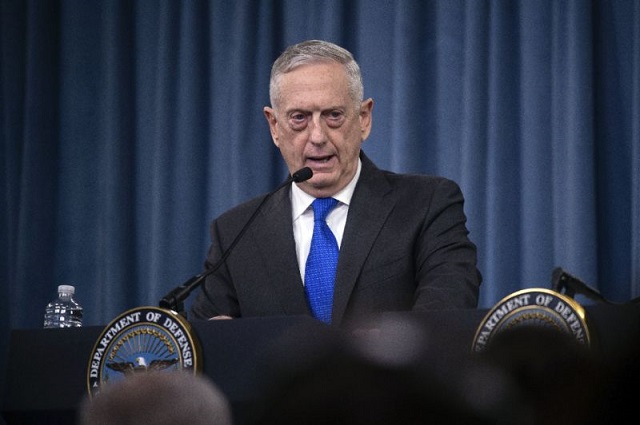 jim mattis rebuffs suggestions that us may facilitate a chemical attack photo afp file