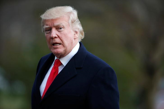 trump 039 s comments came as he warned damascus that quot the world is watching quot syrian troops massing on the edges of the rebel held province of idlib raising fears of a humanitarian disaster photo reuters