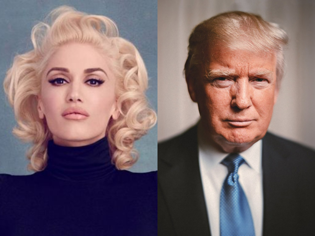 singer gwen stefani might just be the real reason donald trump ran for presidency