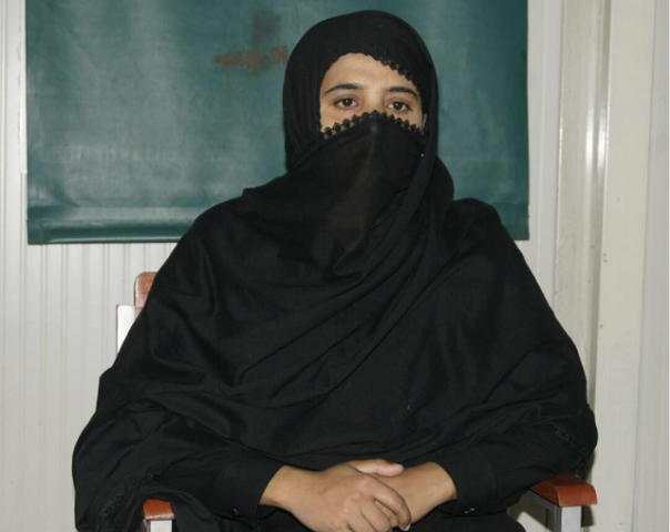 gulnaz topped her batch during police training photo express gulnaz topped her batch during police training photo express
