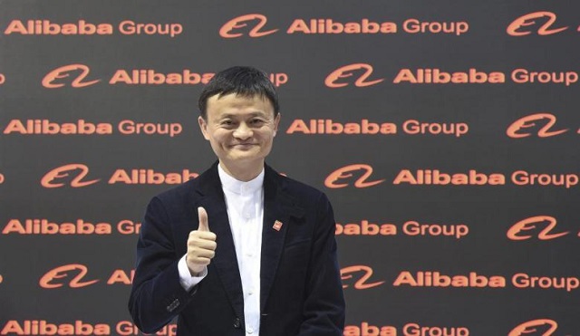 file photo alibaba founder and chairman jack ma poses for the media while touring the cebit trade fair in hanover march 16 2015 photo reuters
