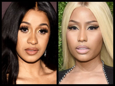 watch cardi b assaults nicki minaj at new york fashion week party