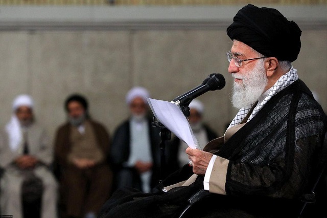 iran 039 s supreme leader ayatollah ali khamenei speaks at the hussayniyeh of imam khomeini in tehran iran photo reuters