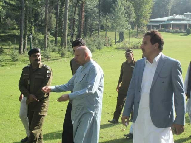 sarwar toured the murree residence and gave out the orders in this regard photo express sarwar toured the murree residence and gave out the orders in this regard photo express