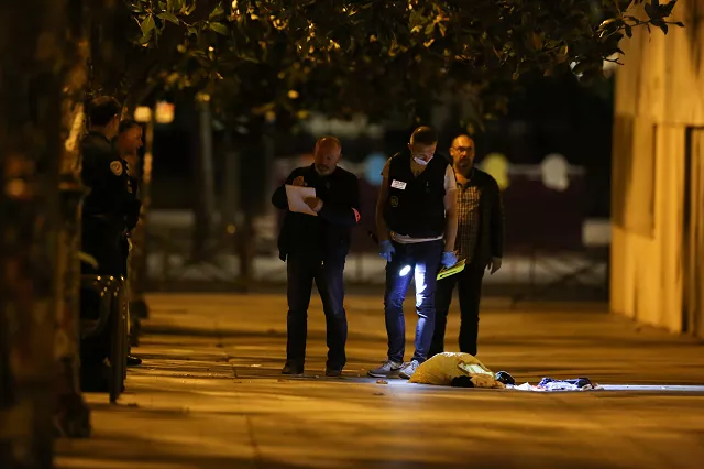 french police is investigating on the scene where a man attacked and injured people with a knife in the streets of paris in the 19th arrondissement photo afp french police is investigating on the scene where a man attacked and injured people with a knife in the streets of paris in the 19th arrondissement photo afp