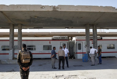 re opened iraqi railway a sign of progress re opened iraqi railway a sign of progress