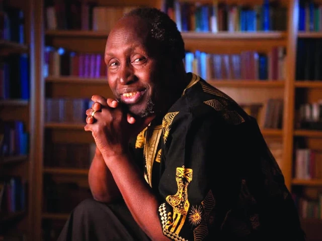 to pay homage to his heritage ngugi refused to write in english photo file to pay homage to his heritage ngugi refused to write in english photo file
