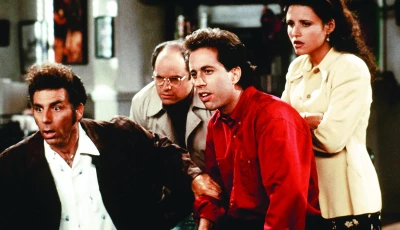 with no life lessons learned by anybody seinfeld is pure laughs photo file