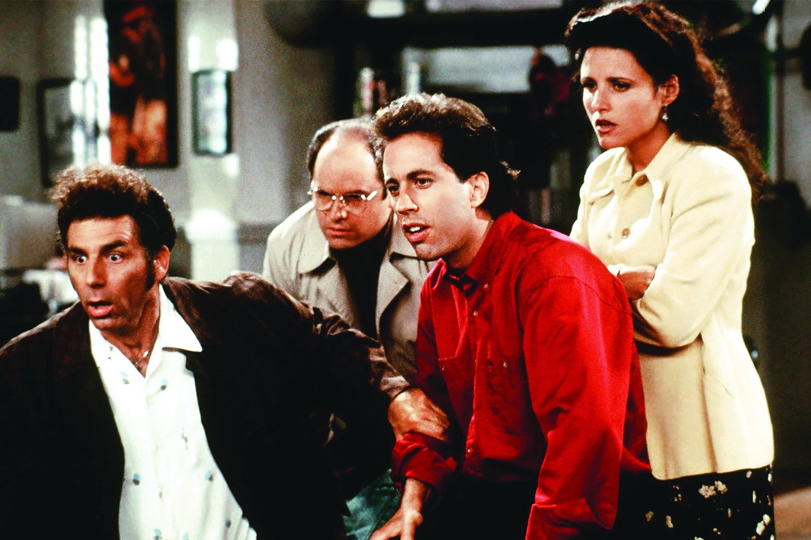 with no life lessons learned by anybody seinfeld is pure laughs photo file