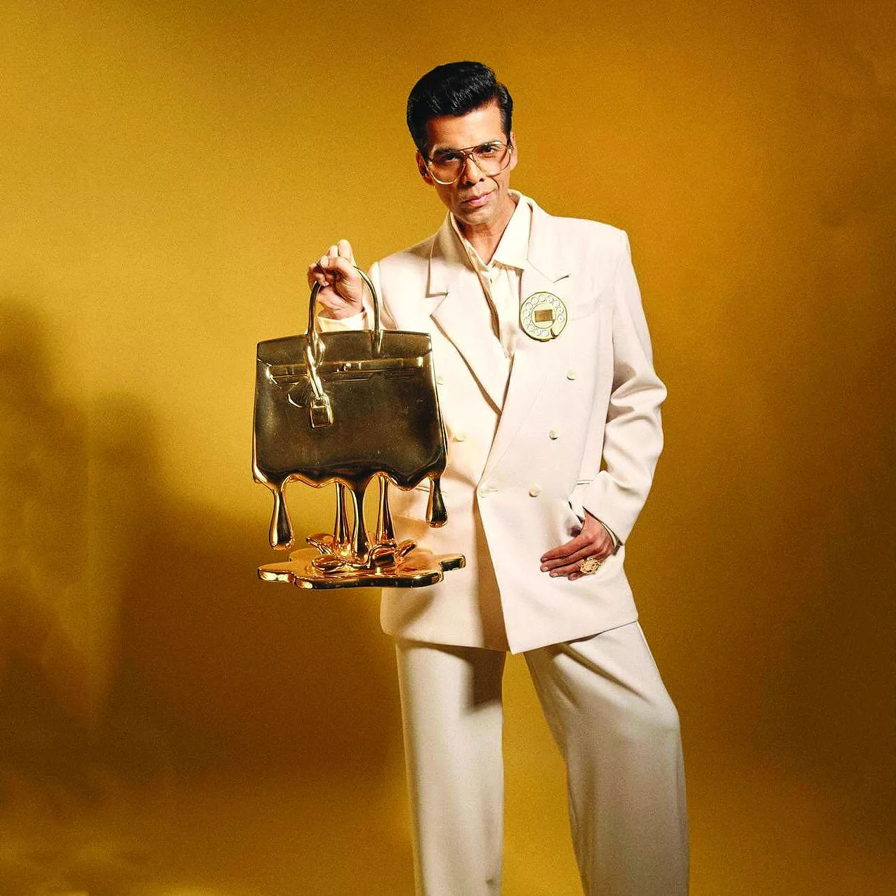 a melting gold birkin and the art of styling a melting gold birkin and the art of styling
