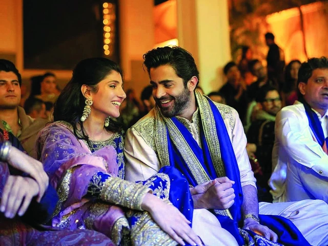maheen and sheheryar all cosied up for the performance photo instagram